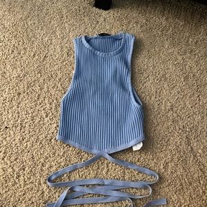 ZARA wrap tank top